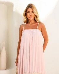 Vestido Elis Rosa