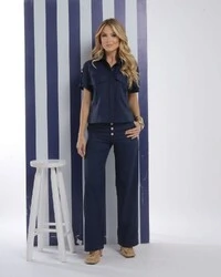 Camisa Laura Azul