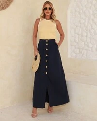 Regata Tricot Laura Amarela