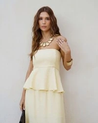 Conjunto Angelina Amarelo