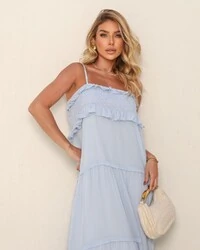 Vestido Laura Azul