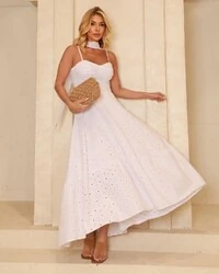 Vestido Laise Isadora Off White