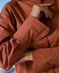 Camisa tricoline Jamille Camel