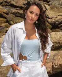 Camisa Puro Linho Jasmim Branco