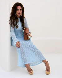 Vestido Paloma Azul