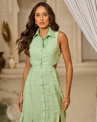 Vestido Gabriela Verde