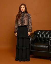 Casaqueto Animal Print Lorena
