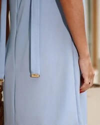 Vestido Íris Azul