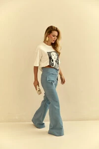 Calça Sarja Rafaela Azul