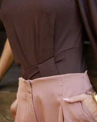 Body Ombro Só Norah Marrom