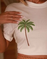 Camiseta Maju Branco