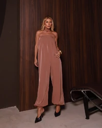 Macacão Harém Sarah Chocolate