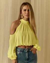 Blusa Amanda Manteiga