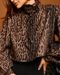 Casaqueto Animal Print Lorena