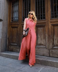 Calça pantalona Joana Rosa