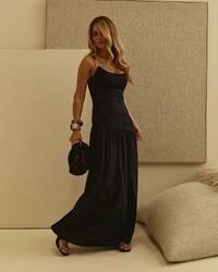 Vestido Jordana Preto