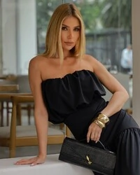 Vestido Rebeca Preto