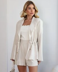 Blazer Parka Cleo Natural