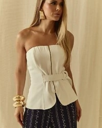 Corselet Elisa Branco