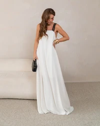 Vestido Longo Luanna Branco