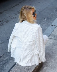 Blazer Risca De Giz Raquel