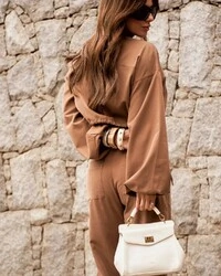 Calça Emiliana Marrom