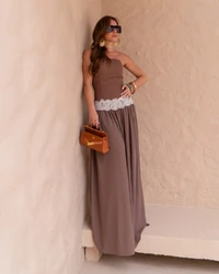 Vestido Giselle Marrom