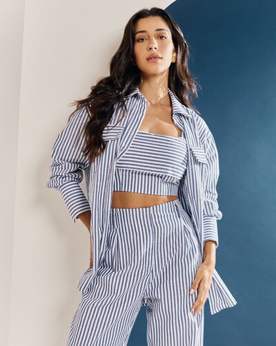 FotoCalça Listras Maya Azul