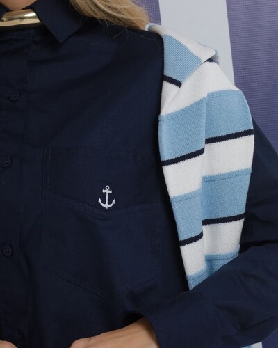 Foto Camisa Marjorie Azul