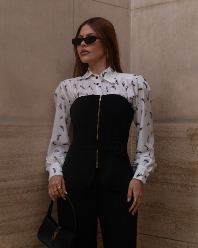 Foto Corselet Elisa Preto