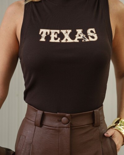 FotoRegata Gola Alta Texas Marrom