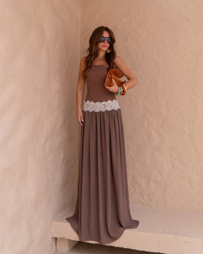 Foto Vestido Giselle Marrom