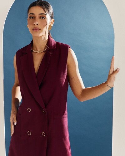 FotoVestido Colete Louise Cherry