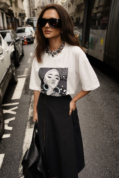 Foto Camiseta Bardot