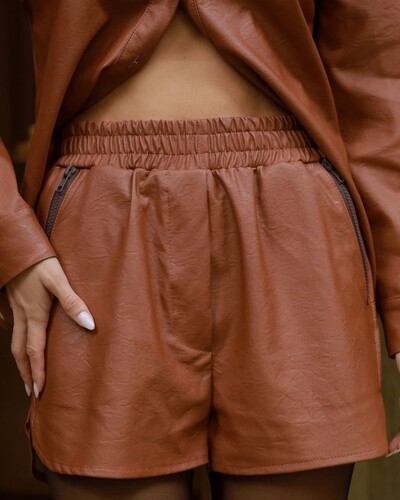 FotoBermuda couro PU Naomi