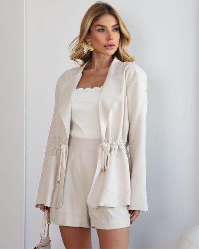 Foto Blazer Parka Cleo Natural