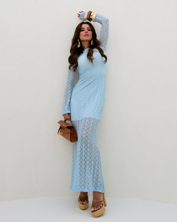 Vestido Paloma Azul