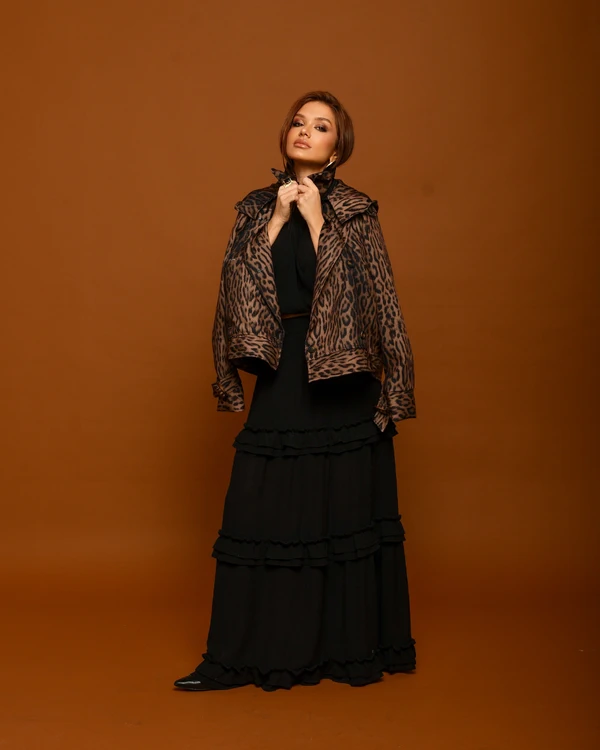 Jaqueta Animal Print Lorena