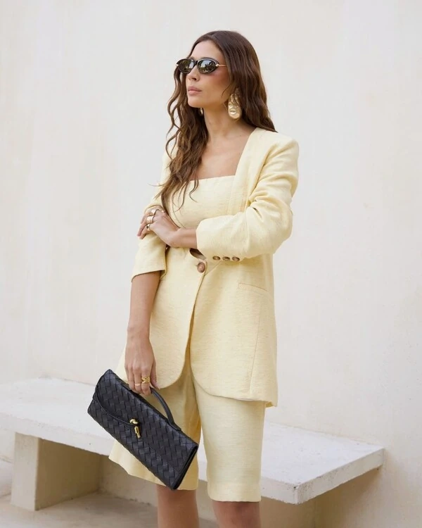 Blazer Angelina Amarelo