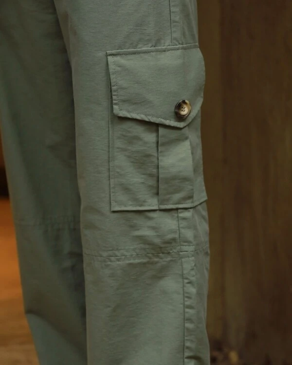 Calça Cargo Tecno Giovana Verde