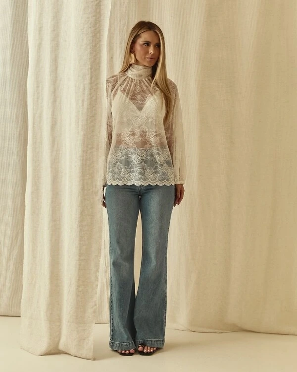 Blusa Renda lara