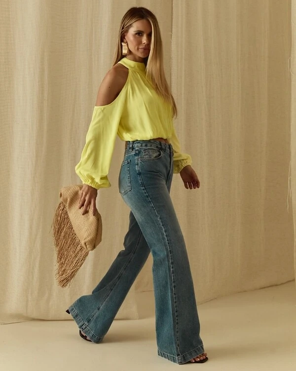 Blusa Amanda Manteiga