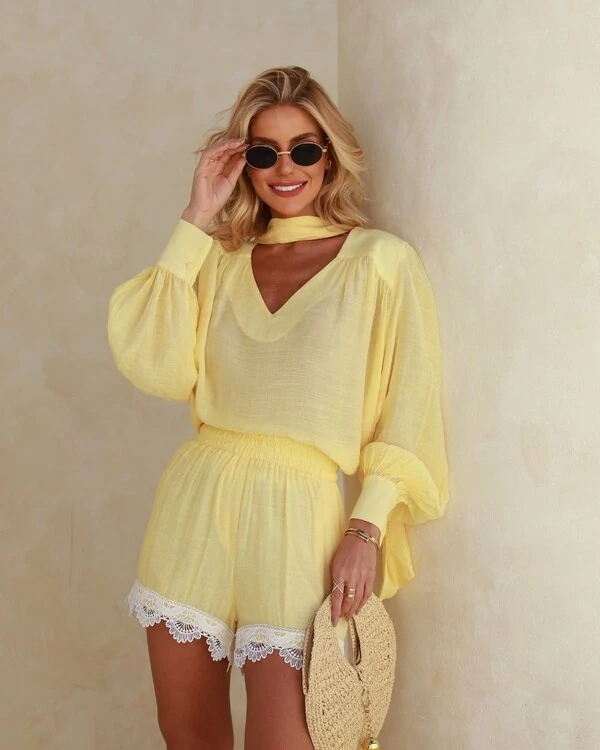 Bermuda Alice Amarela