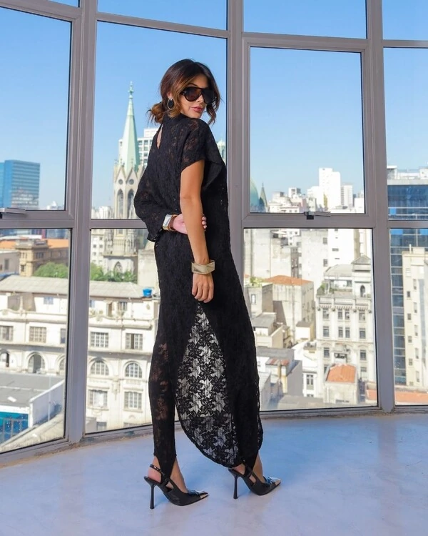 Calça Renda Pezinho Lola