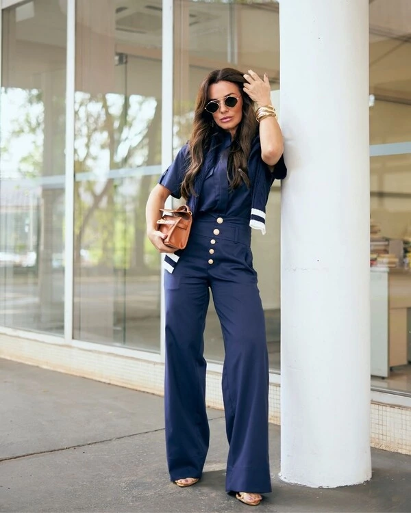 Calça Laura Azul