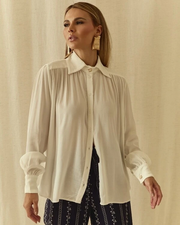 Camisa Amanda Branca