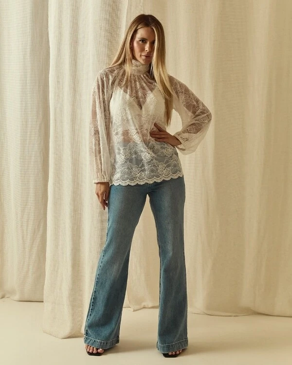 Blusa Renda lara