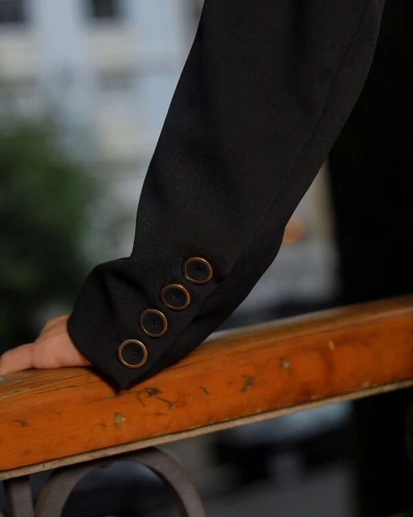 Blazer Alfaiataria Michele Preto