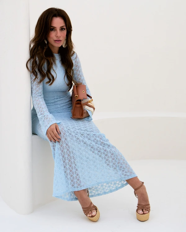 Vestido Paloma Azul