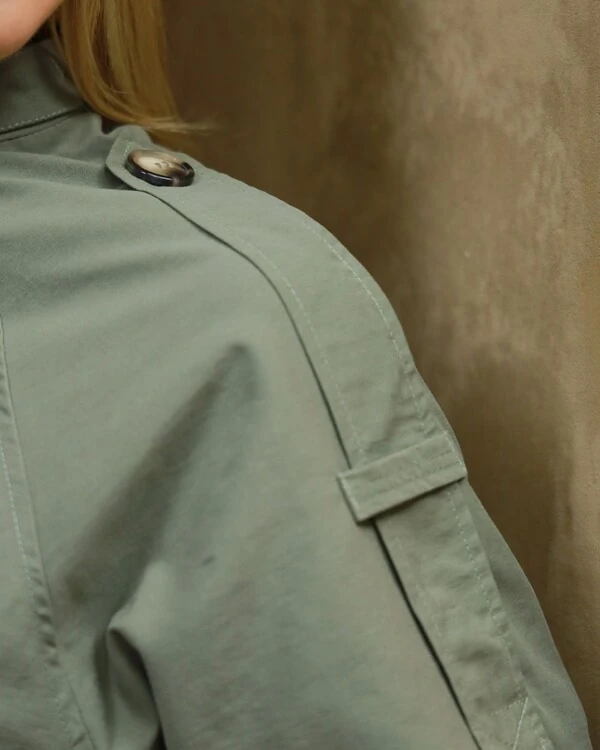 Jaqueta Bomber Tecno Giovana Verde